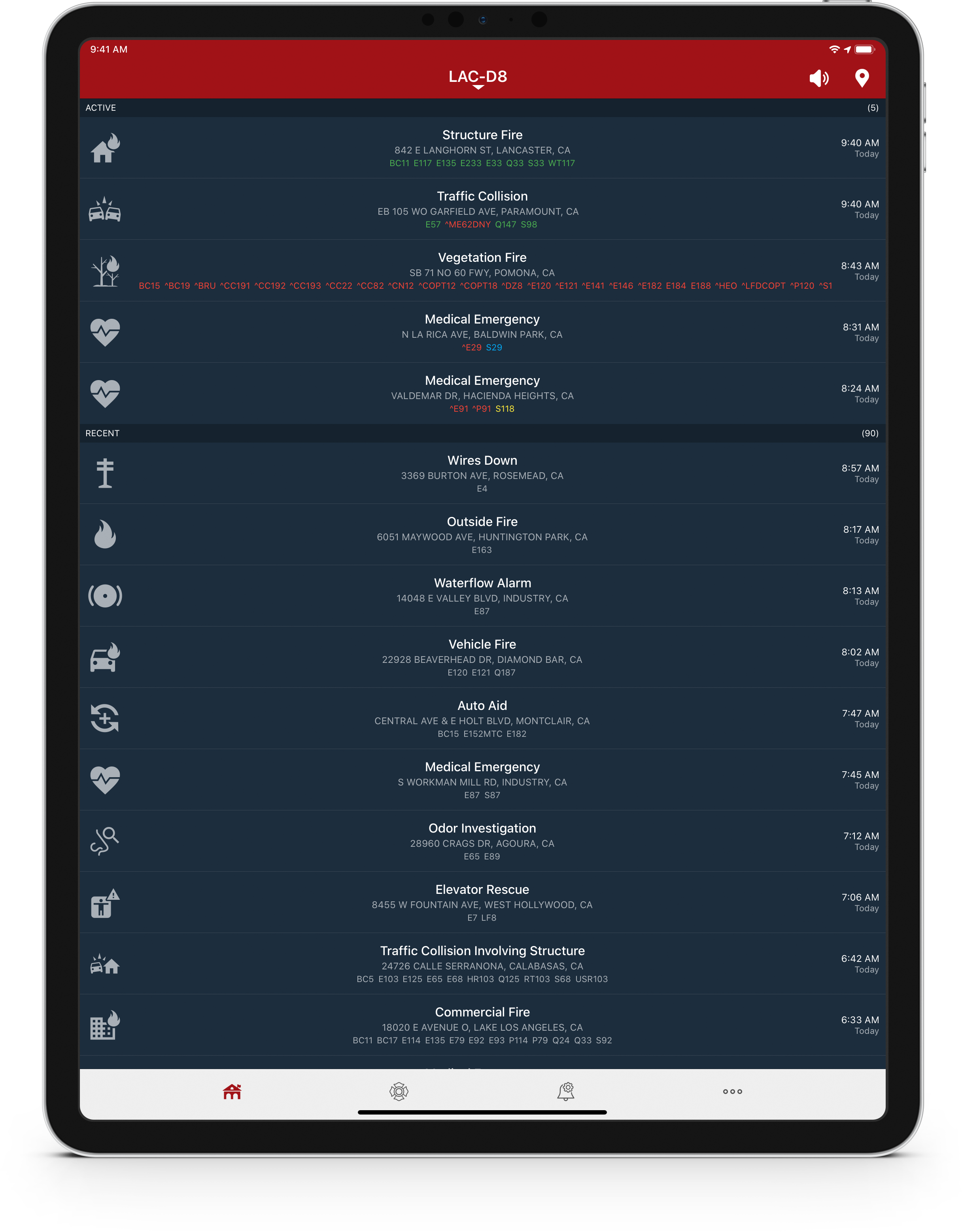 what does investigation mean on pulsepoint