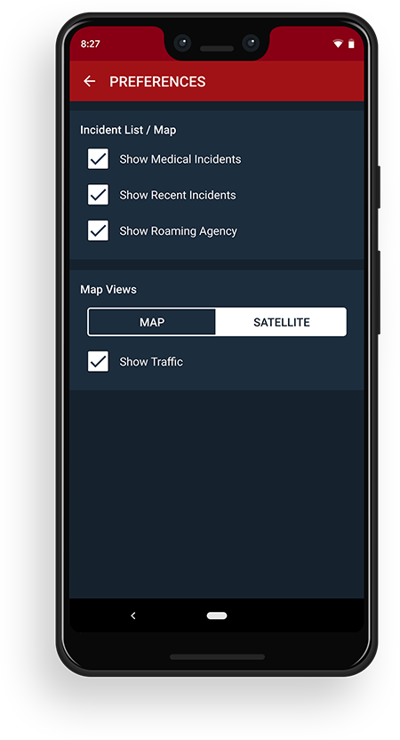 PulsePoint Respond Preferences (Android)