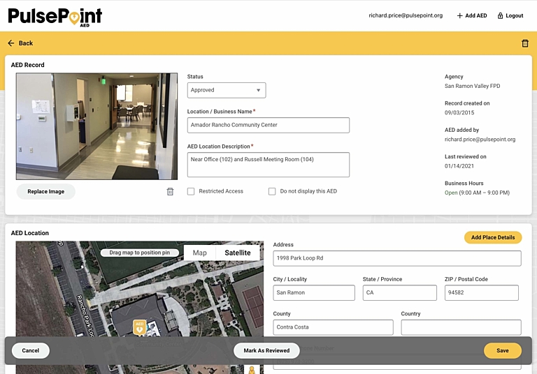PulsePoint | Manage your AED registry from a single, cloud-based…